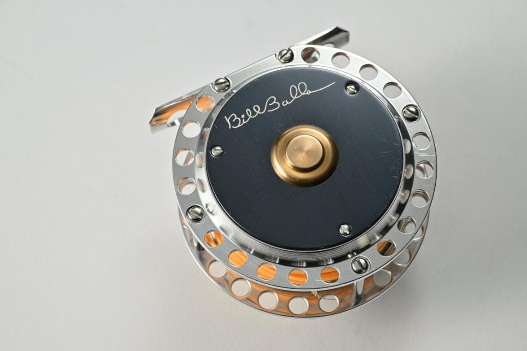 ビルバラン　シグニチャーベイビー　フライリール　レザーポーチ付き