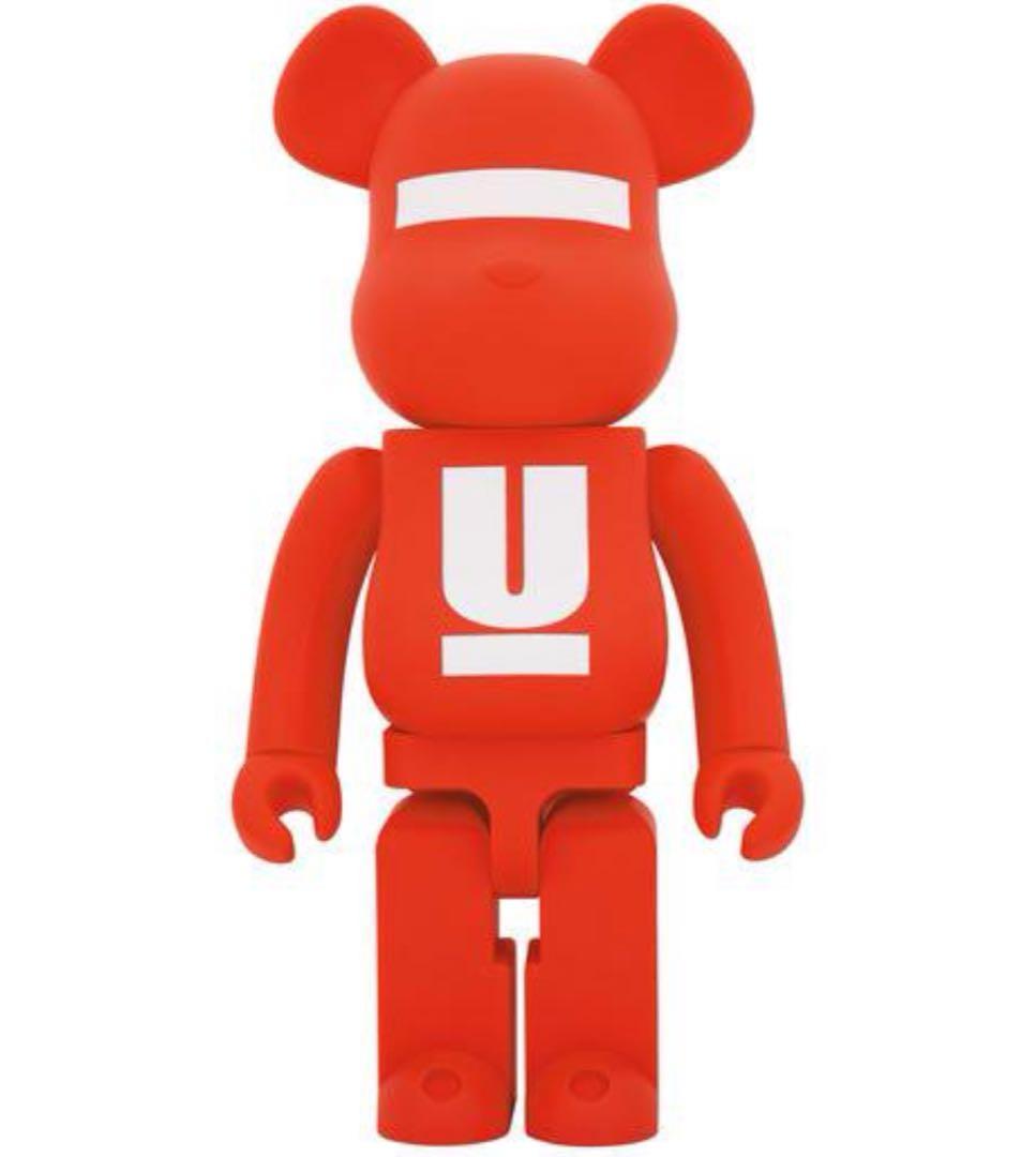 BE@RBRICK UNDERCOVER LOGO RED 1000％