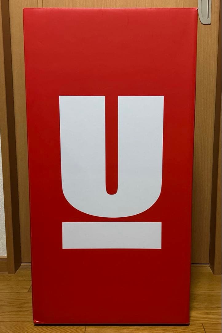 BE@RBRICK UNDERCOVER LOGO RED 1000％