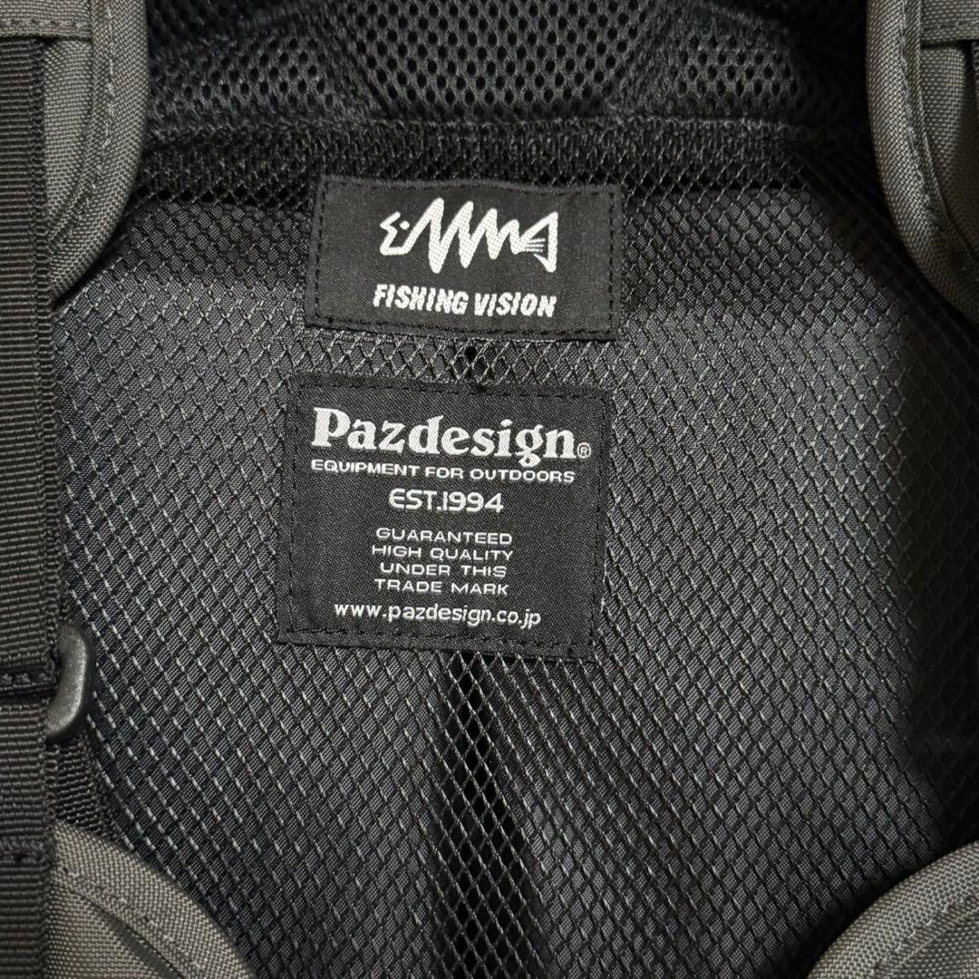 釣りビジョン×パズデザインフローティングベスト XV