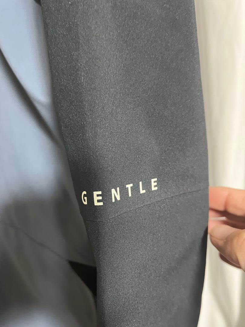 アンファッジ ボードウェア GENTLE JACKET XXL ブルー/グレー