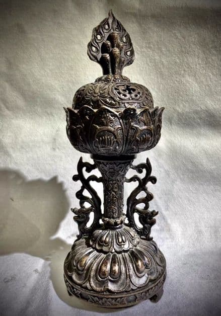 銅器 仏教 八宝 香炉古美術 コレクション品 銅製 工芸品 彫刻装飾品置物