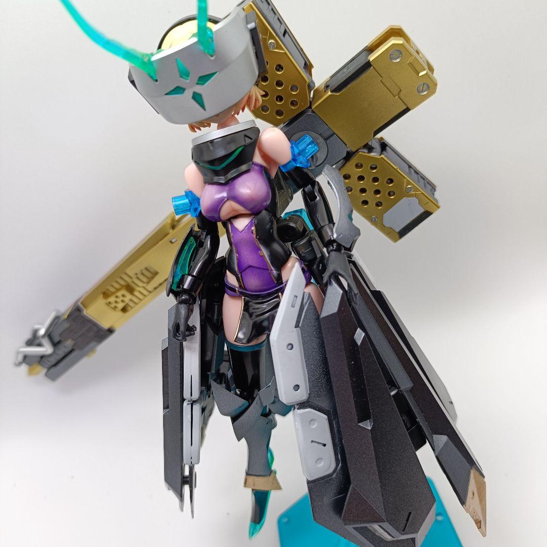 メガミデバイス　エクソシスト WIDOW バイクライダー　プラモデル　塗装完成品