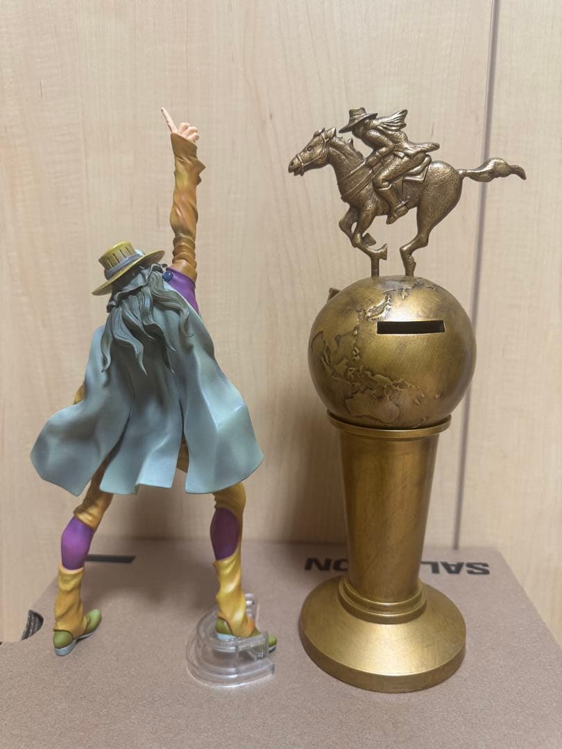 一番くじジョジョの奇妙な冒険　スティールボールラン Ａ賞トロフィー・Ｂ賞ジャイロ
