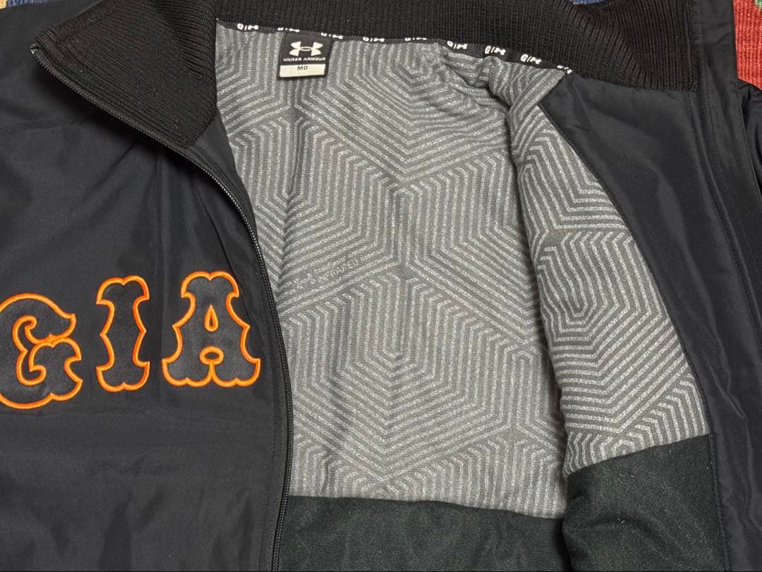 希少 読売ジャイアンツ グランドコートMD ブラック&オレンジ