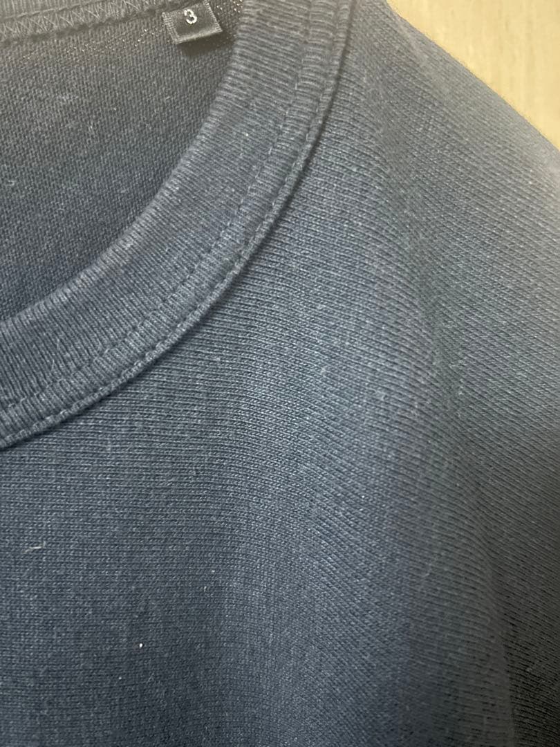 コモリ　22AW フットボール　tシャツ　ネイビー　3