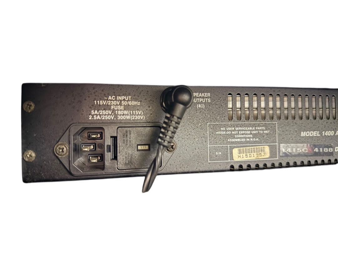 Harke Systems モデル 1400ベースアンプ 1415combo