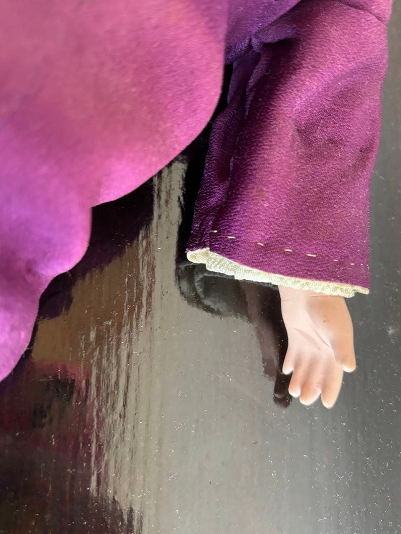 市松人形 竹内益次郎　吾妻人形　日本人形　大正　レトロ　約39cm 骨董　訳あり