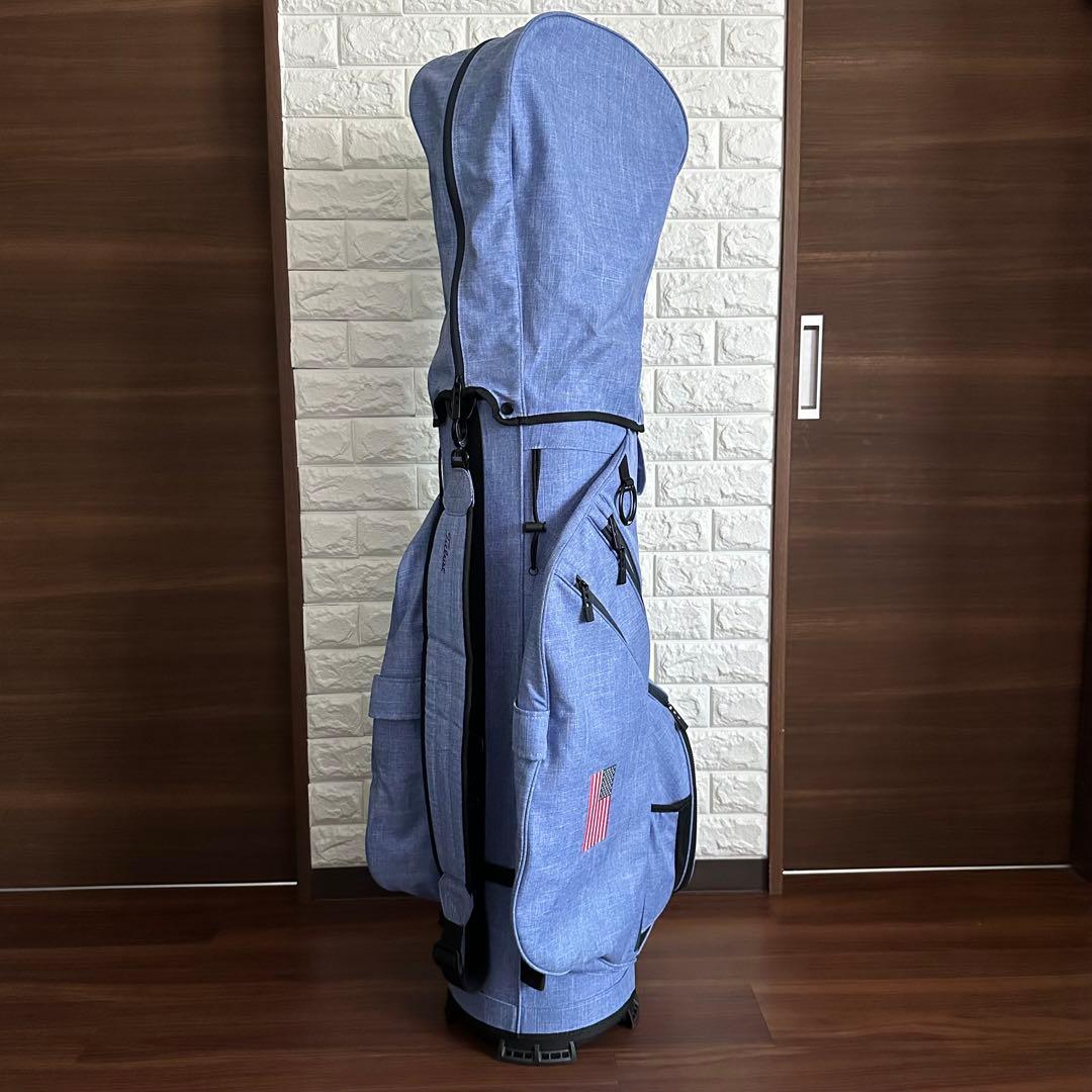 美品 タイトリスト スターズ＆ストライプス カート14 キャディバッグ 限定