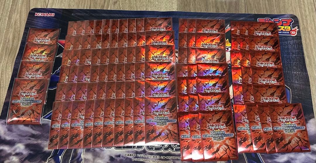 遊戯王 ワールドチャンピオンシップ2023スリーブ WCS2023 おまけつき