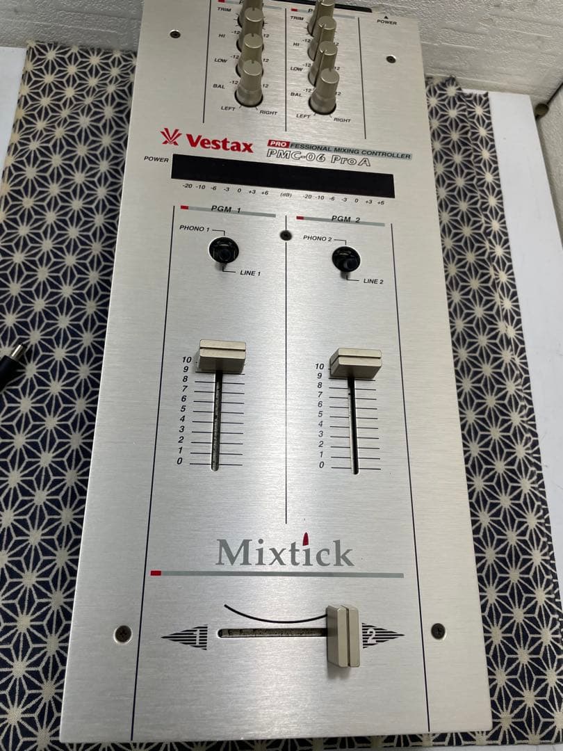 VESTAX ベスタクス　PMC-06ProA フェーダーメンテ　カットラグ