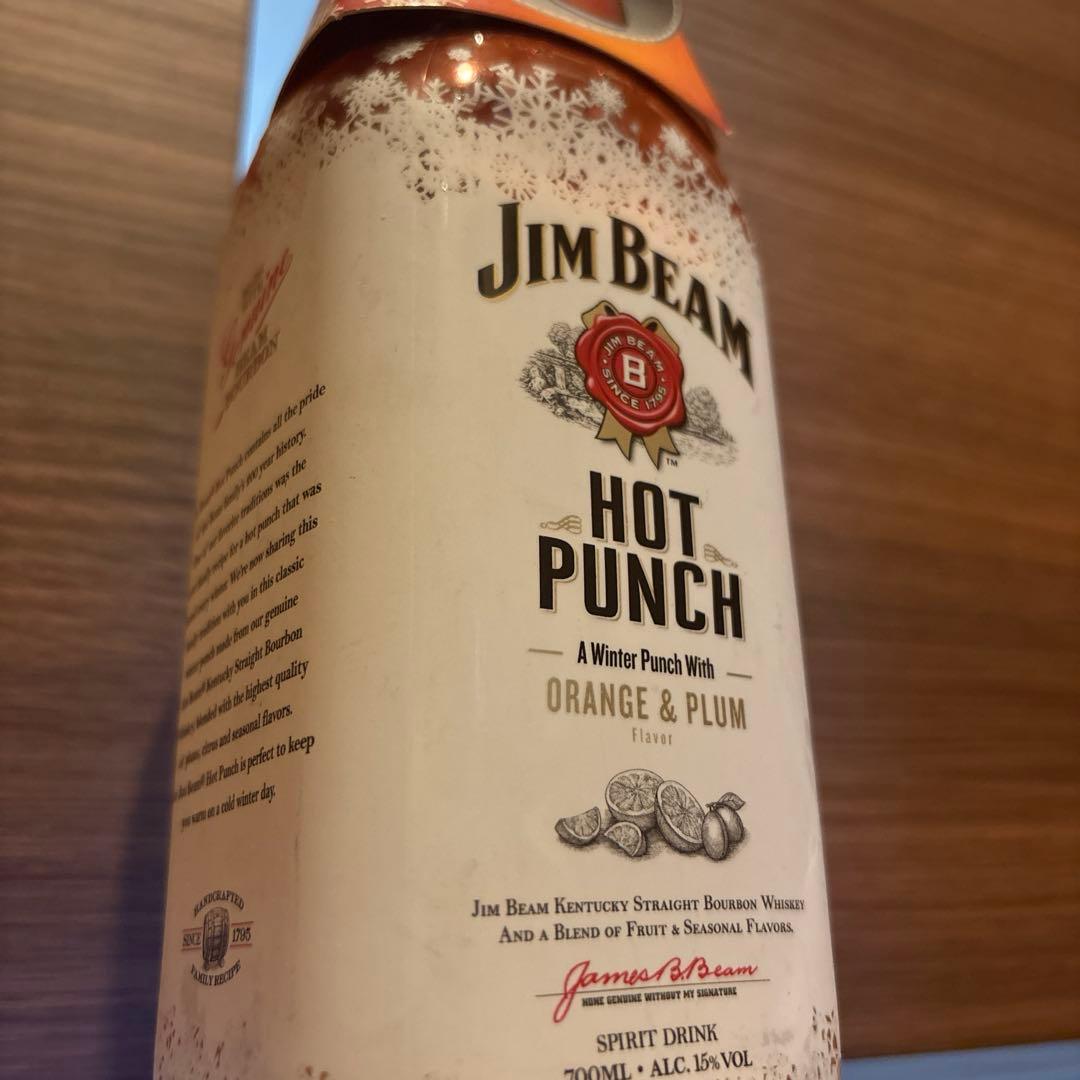 【激レア】ジムビーム　ホットパンチ　ORANGE&PLUM Flavor