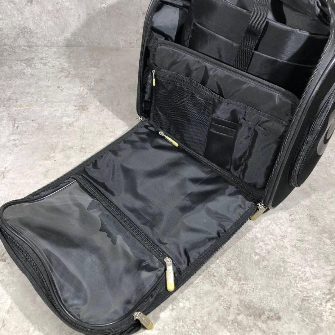 美品 ZUCA ズーカ キャリーケース キャリーバッグ ブラック 旅行バッグ