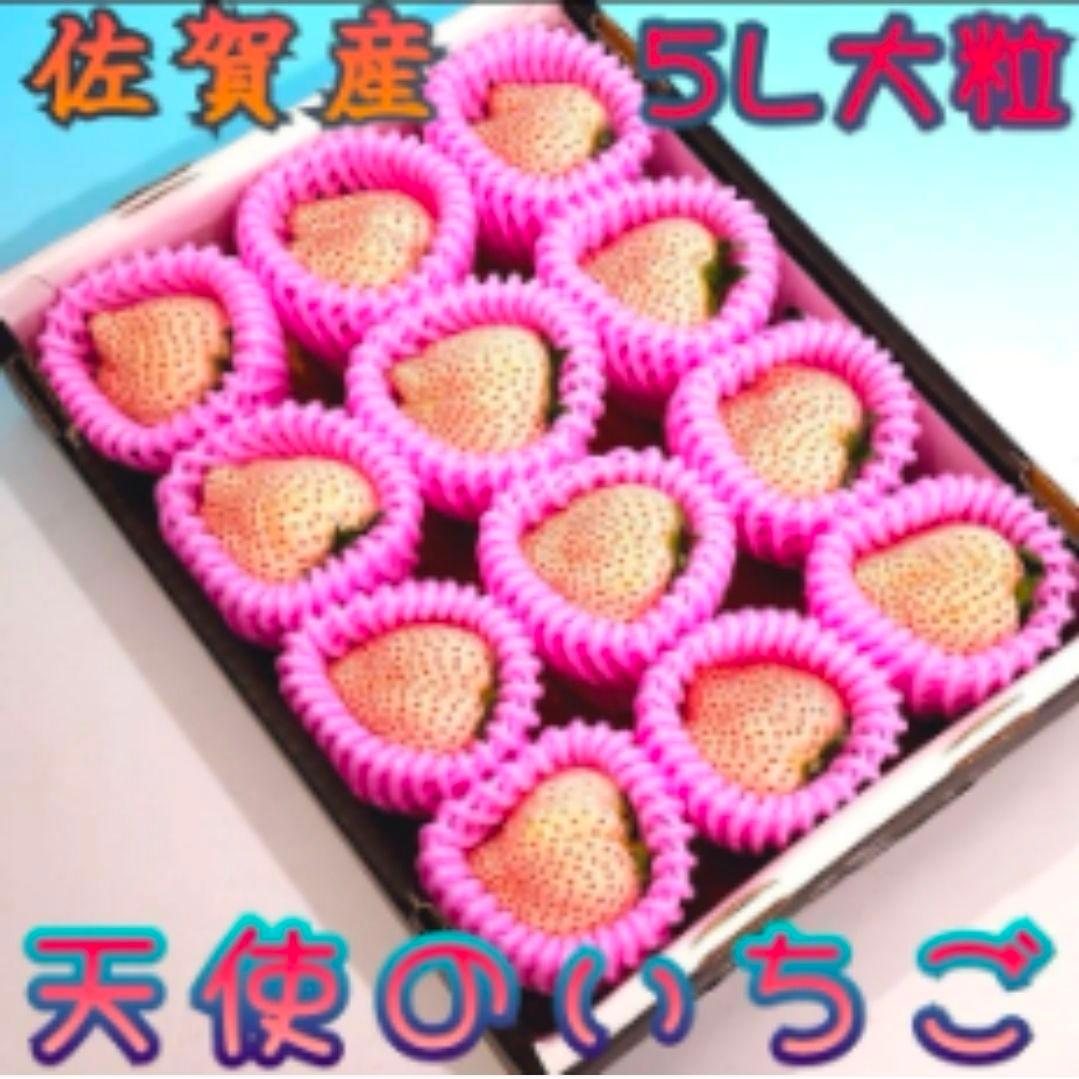 佐賀産【凛々 天使のイチゴ】4~5L特大粒!! 化粧箱入 12粒 15箱専用
