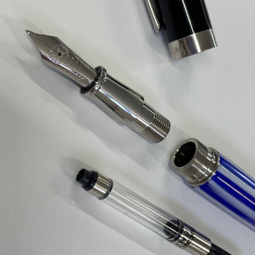 シグナム　ムラーノ　万年筆　ブルー　（F）