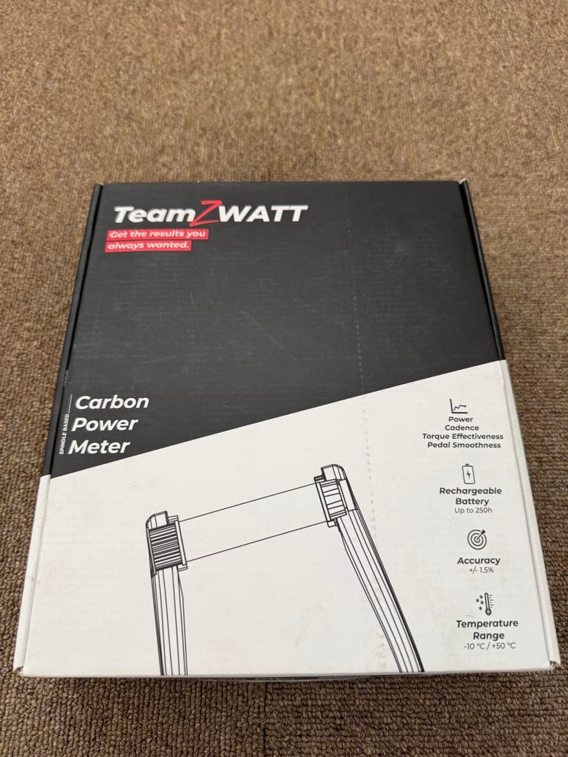 team ZWATT ÿding パワーメーター　クランク　170mm 訳あり