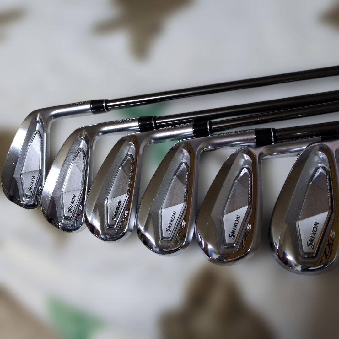 激レア！【ZXi5】スリクソン アイアン（＃5-9.PW/6本組）