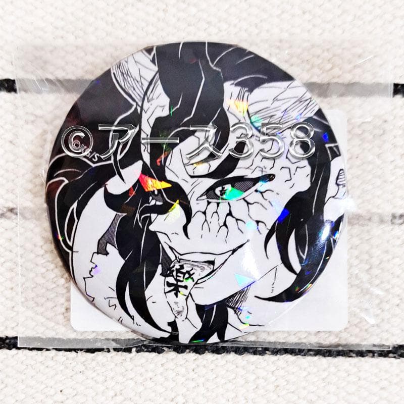 鬼滅の刃 オールスター缶バッジ　可楽 半天狗　 ホログラム