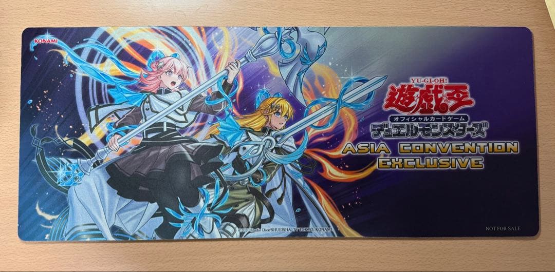 【遊戯王】エクソシスターズ・マニフィカ　アジア　プレイマット　ハーフ