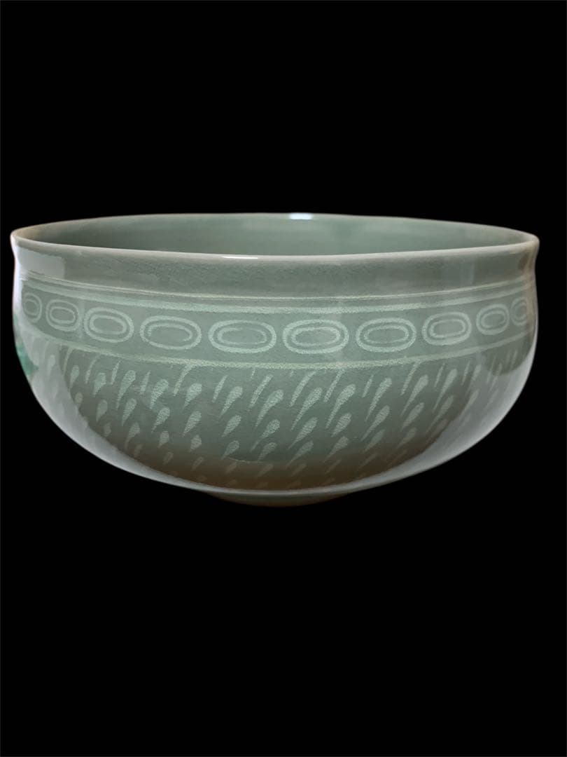 韓国陶芸 高麗陶磁 黄鍾九 黄鍾禮 高麗青磁茶碗 茶道具 抹茶茶碗 3個セット