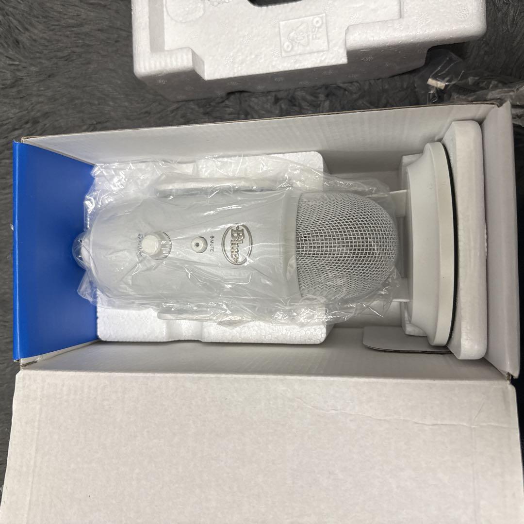 ロジクール Blue Yeti BM400W USBコンデンサーマイク ホワイト