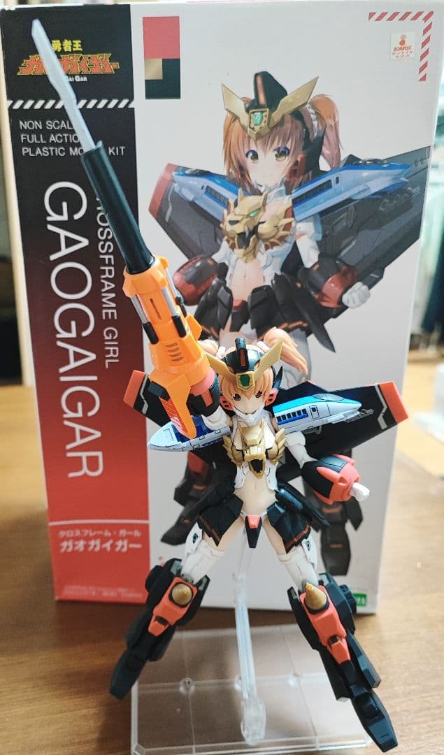 コトブキヤ クロスフレームガール ガオガイガー 完成品