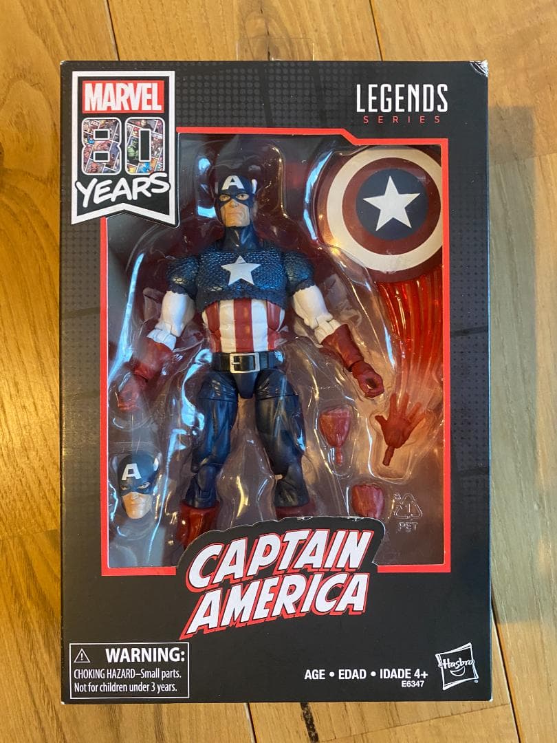【未開封】MARVEL マーベルレジェンドシリーズ 80周年記念 4点セット