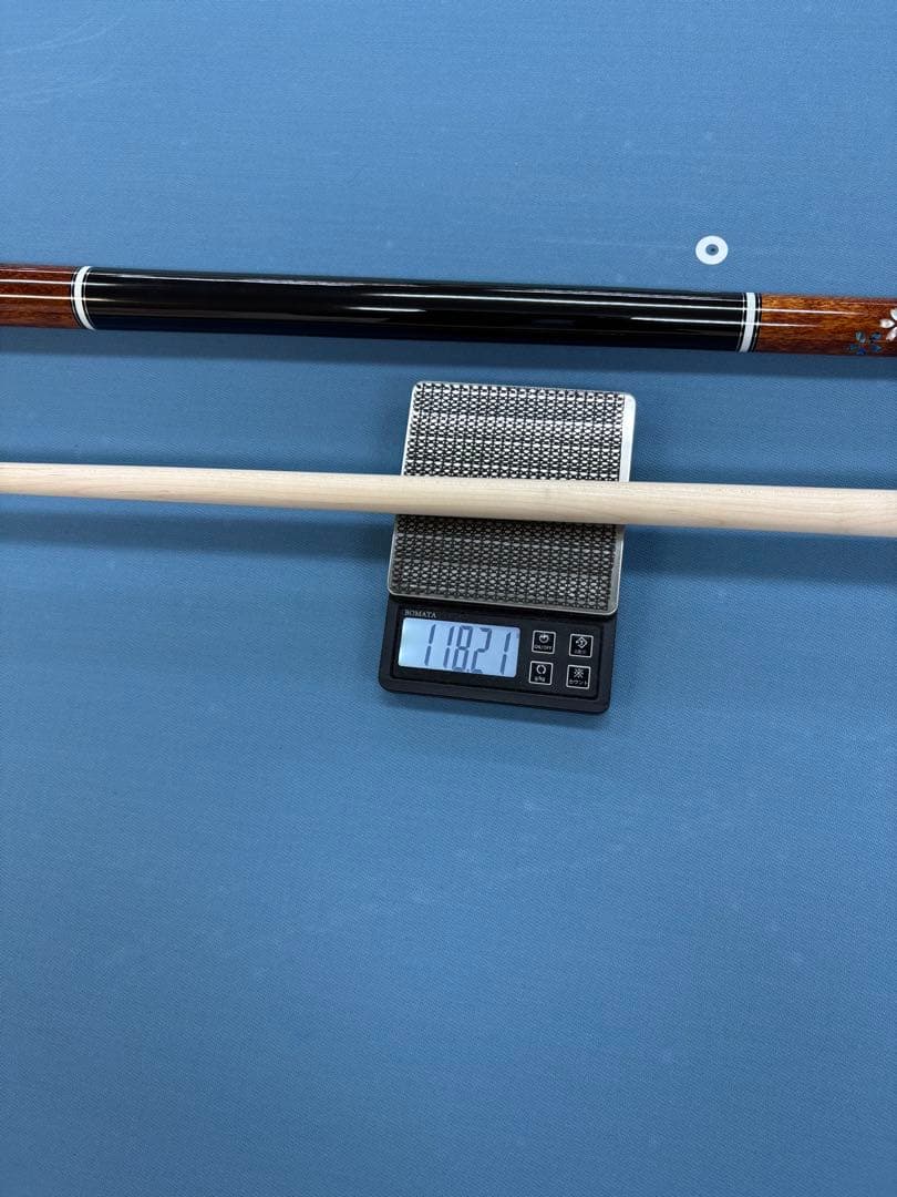 ビリヤードキュー 桜インレイ