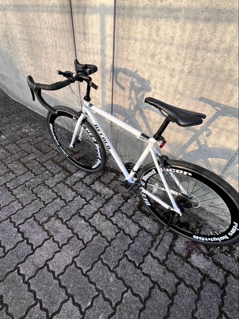 DEEPER ロードバイク ホワイト 60mmホイール