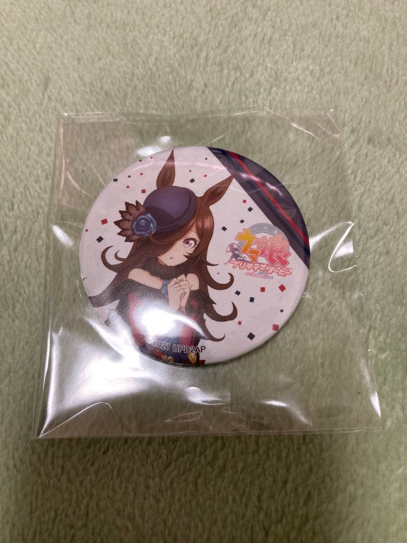 激レア　ライスシャワー　缶バッジ　ウマ娘