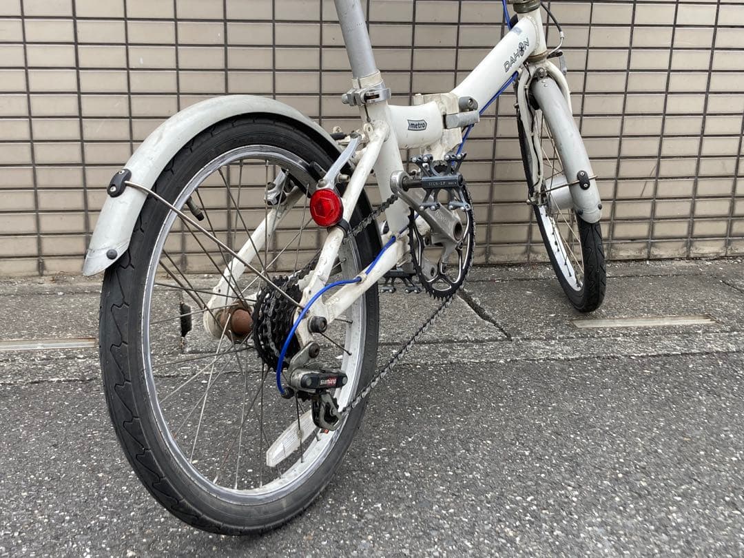 DAHON metro ダホン メトロ 外装6段 ドロヨケ&センタースタンド付
