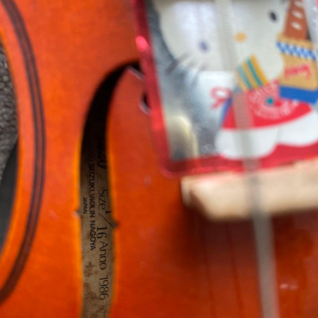 Suzuki バイオリン1/16とケース