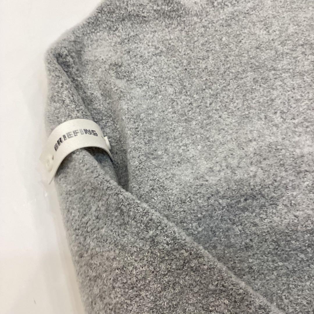 BRIEFING 新品　BOUCLE YARN TURTLENECK KNIT