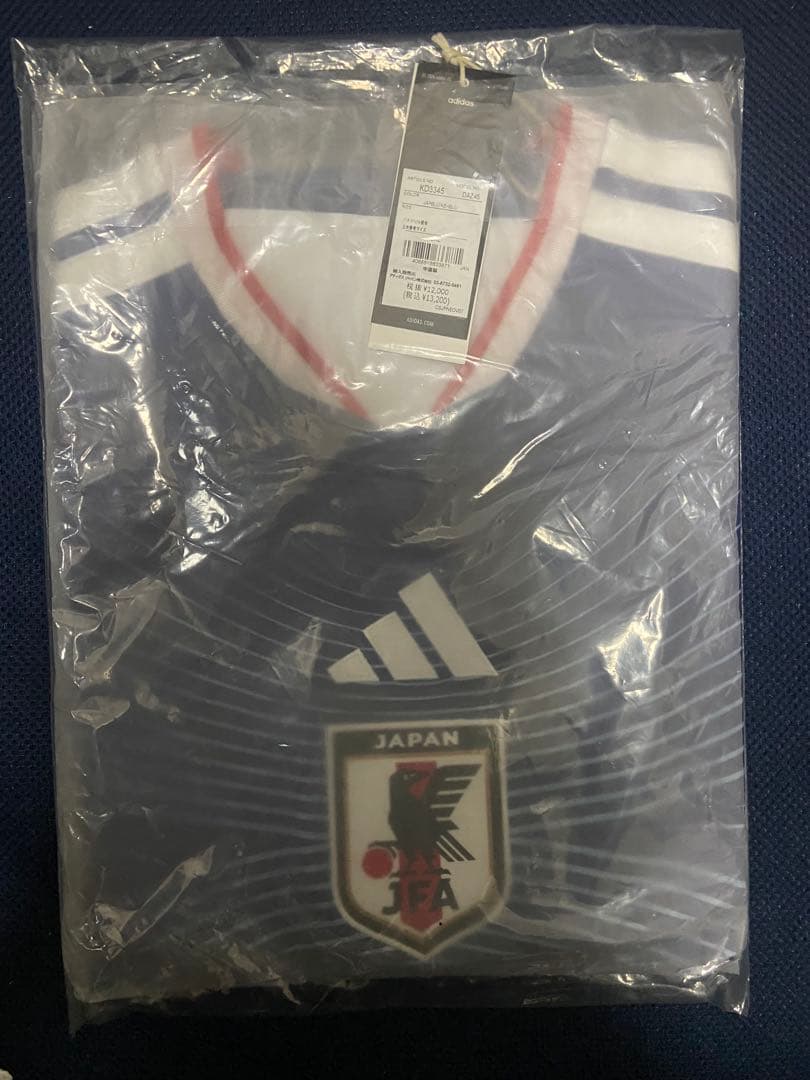 【新品未使用】サッカー日本代表 レプリカユニフォーム　2XL