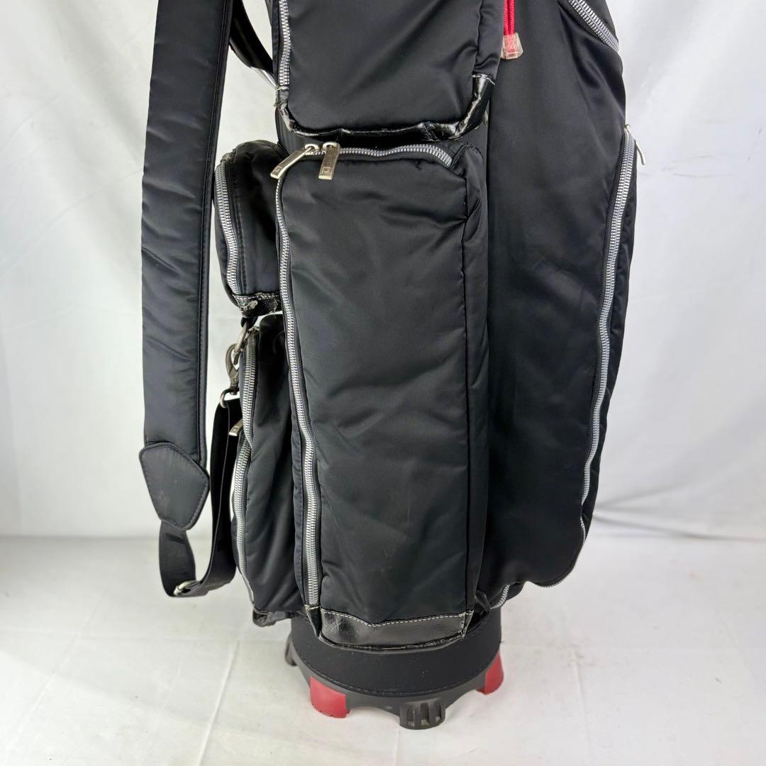 ダイワ オノフ ONOFF キャディバッグ ゴルフバッグ 赤黒