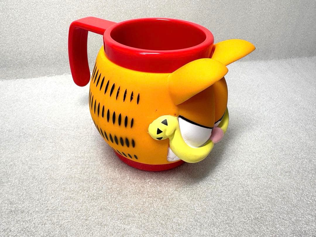 当時物　レトロ　SEGA ガーフィールド　レリーフカップ　セガ　未使用