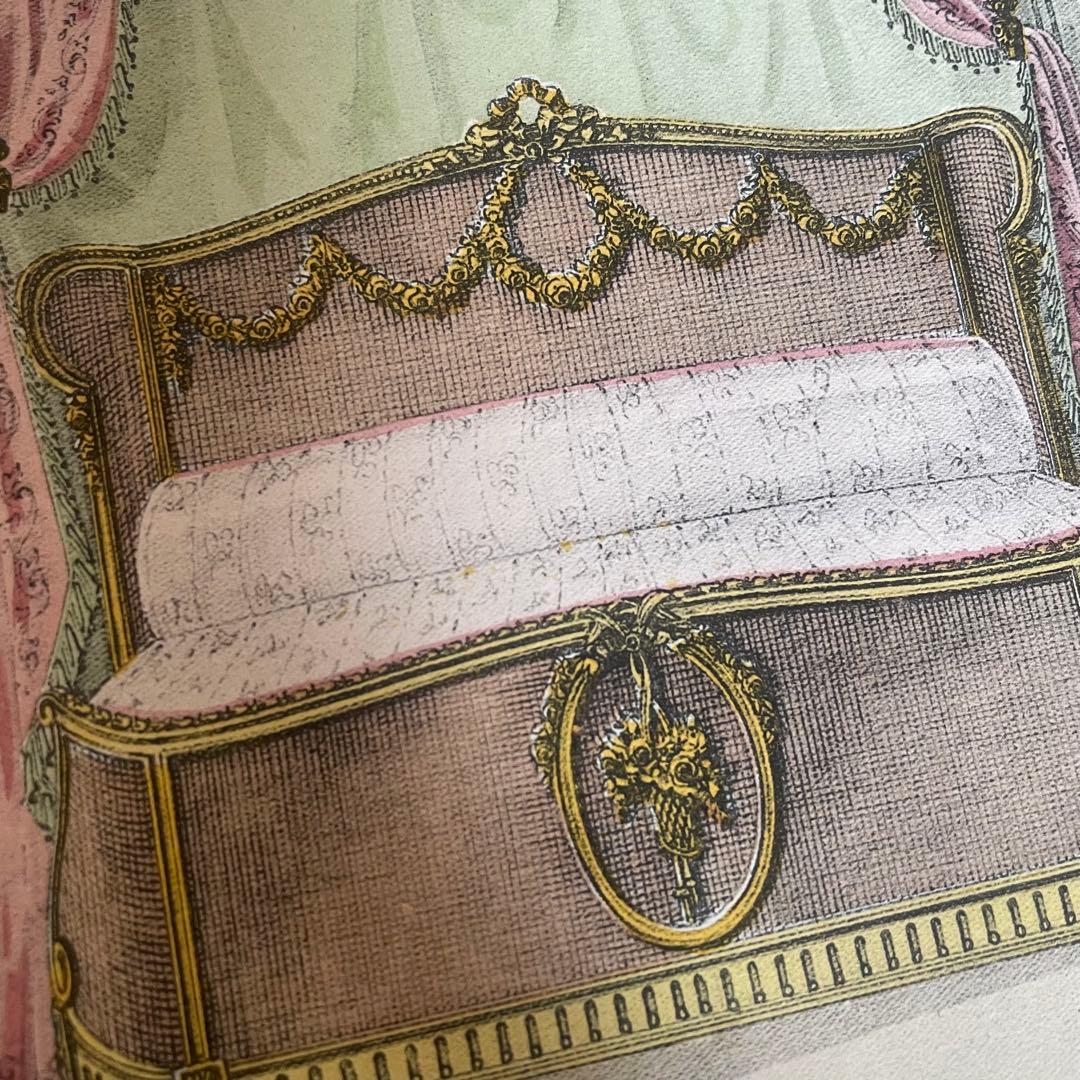 フランスアンティーク カーテン見本A.R.C. 19世紀インテリアデザイン帳