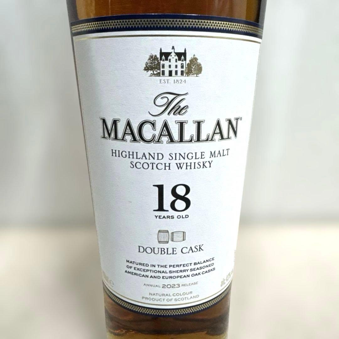 ザ・マッカラン18年 ダブルカスク
