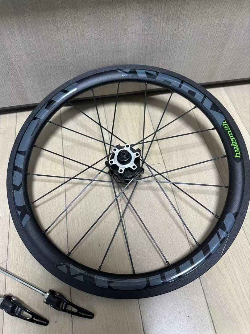 hubsmithハブスミス20インチ 406ホイールセット birdy取り外し品