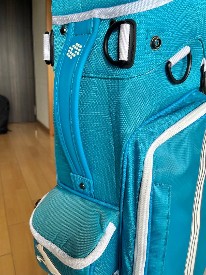 美品　希少PUMA スタンド式キャディバッグ 軽量仕様　レディース　ベルト無し