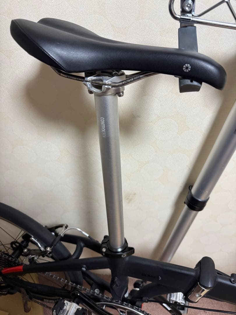 DAHON Mu SLX マットブラック カスタム多数 折りたたみ自転車 黒