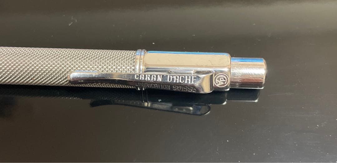 カランダッシュ　バリアス　メカニカルペンシル　アイバーンホ　銀色