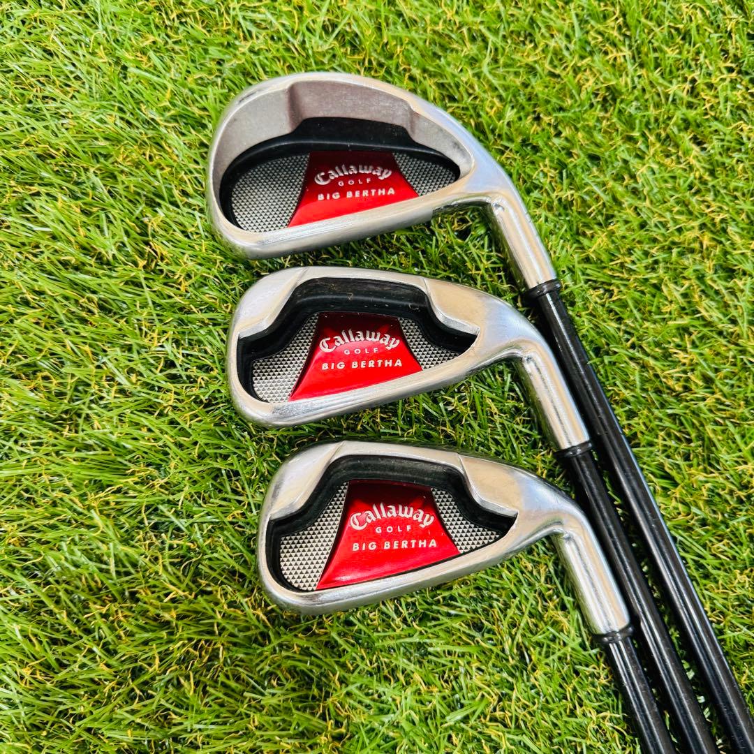 【男性用】Callaway BIG BERTHA アイアンセット 6本