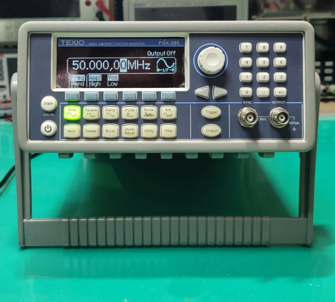 TEXIO FGX-295 任意波形発生器・ファンクションジェネレータ50MHz