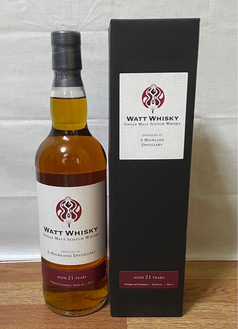 ワットウイスキー グレンモーレンジィ ハイランド 21年 シェリーホグスヘッド