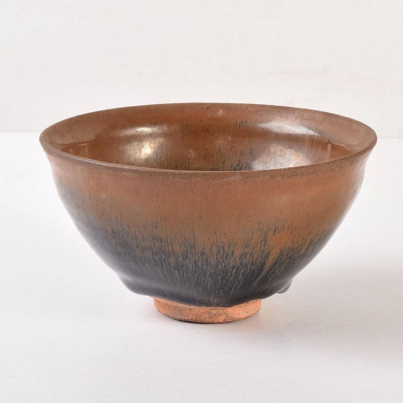 中国　南宋　建窯　禾目天目茶碗　煎茶碗　V　R7811