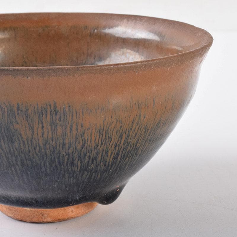 中国　南宋　建窯　禾目天目茶碗　煎茶碗　V　R7811