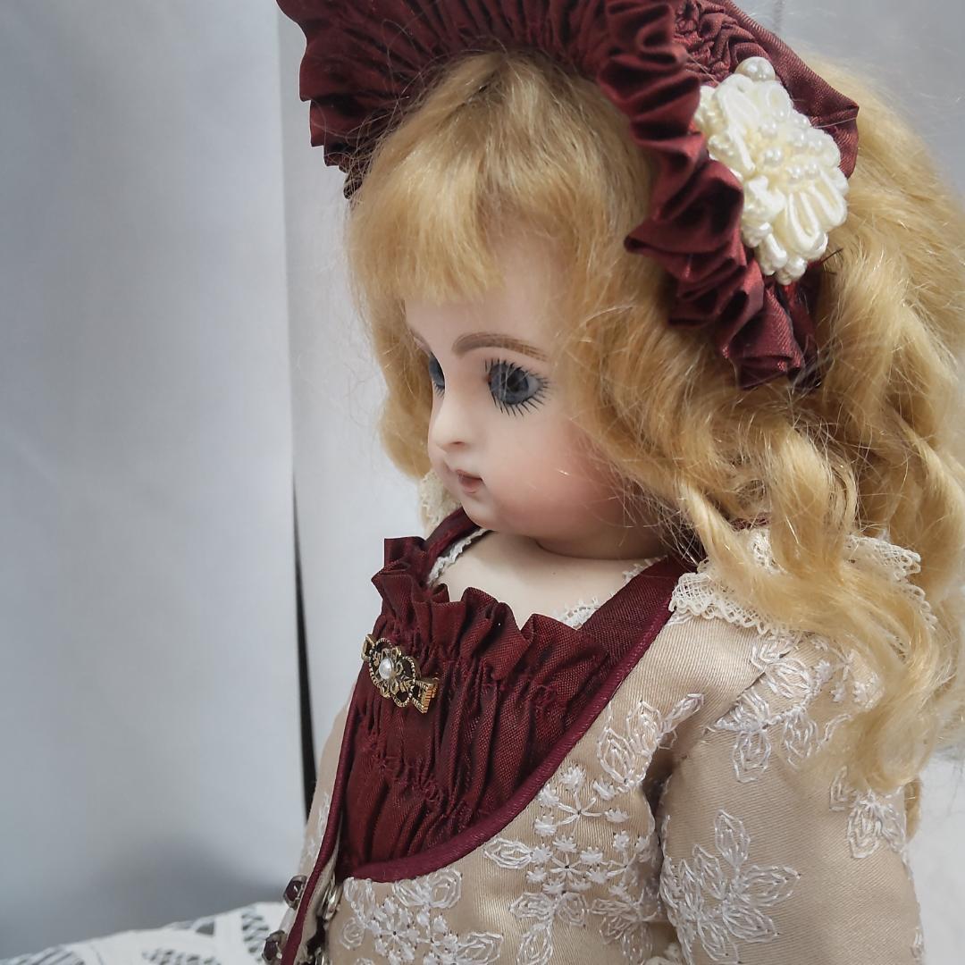 アンティークドール　リプロ　人形　作家　ビスクドール　ダネルパリスベベ