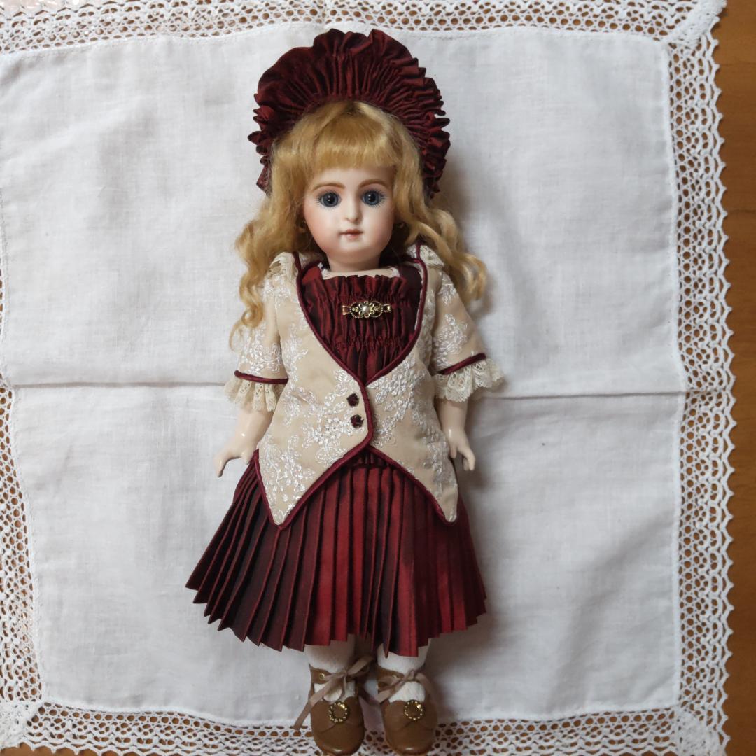 アンティークドール　リプロ　人形　作家　ビスクドール　ダネルパリスベベ