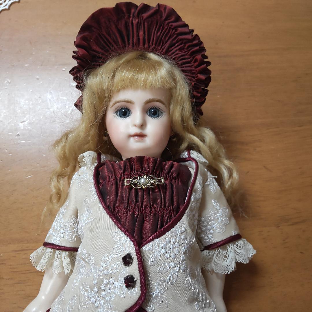 アンティークドール　リプロ　人形　作家　ビスクドール　ダネルパリスベベ